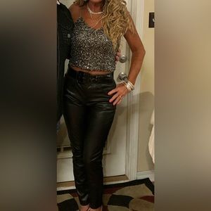 Super cute leather pants